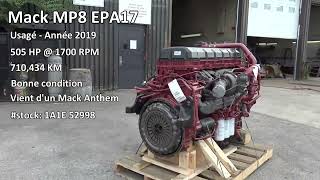 Bon moteur Mack MP8  Lussier Centre du Camion [upl. by Jesher]