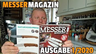 ✔ MESSER MAGAZIN 12020 FebruarMärz  randvoll mit scharfen Sachen und Infos [upl. by Goldia98]