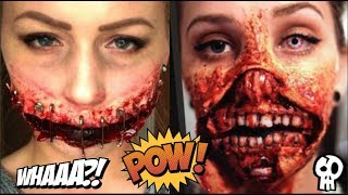 MAQUILLAJES PARA HALLOWEEN 2023 TERRORÍFICOS 😱 TERROR HALLOWEEN MAKEUP 2023 2024 halloween 2023 [upl. by Relyhs]