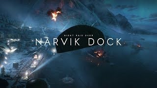 Battlefield 5 Norway 1940 Campaign Walkthrough Night Raid Over NARVIK DOCK Battlefield V [upl. by Alhahs]