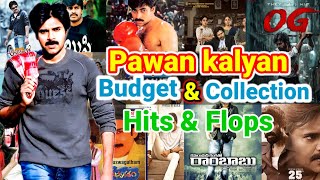 pawan kalyan Budget and collection  pspk hits and flops  upcoming movies update  pawankalyan [upl. by Torbart24]