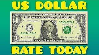 US Dollar USD Exchange Rate Today [upl. by Ahsym928]