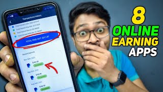 Best 8 Online Earning Apps That Pay You Real Money Without Any Investment [upl. by Sana]