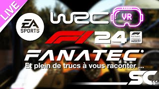 LIVE  EA Sports WRC en VR Fanatec en PLS débat et news [upl. by Skipton537]