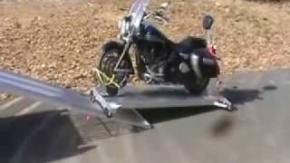 Loading Ramp ExtendAHaul TM Motorcycle Ramp System [upl. by Hurwitz]