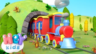 Le petit train 🚂  Chansons pour Enfants  HeyKids en Français [upl. by Milzie]