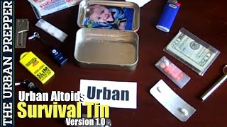 Urban Altoids Survival Tin  EDC by TheUrbanPrepper [upl. by Yesrej186]