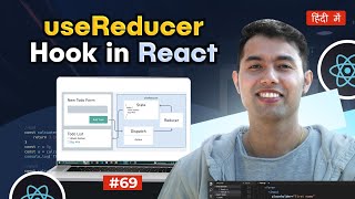 69 useReducer Hook in React 19 [upl. by Tiram388]