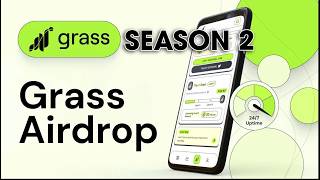 How To Get Free Grass Airdrop Season 2  Grass Mining Airdrop  Grass Airdrop Full Guide [upl. by Tanah]