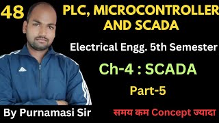 48 PLC MICROCONTROLLER amp SCADA  Ch4  SCADA PolytechnicPathshala [upl. by Nodnerb868]