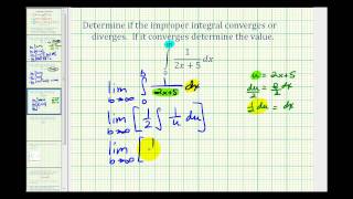 Ex 3 Improper Integrals [upl. by Ahsinom768]