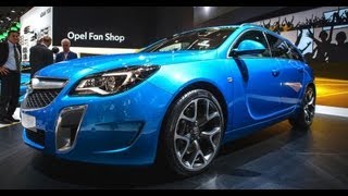 Opel Insignia OPC Sports Tourer  LIVE at IAA 2013 Quad HD [upl. by Nnylidnarb]