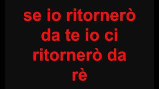 club dogo tornerò da rè lyrics vile denaro [upl. by Alleda]