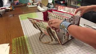 Ultimate carry all bag sew along episode 8 [upl. by Baillieu523]