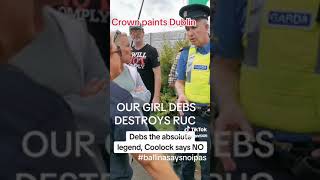 Brave Irish Woman Confronts Cop in Coolock [upl. by Isola864]