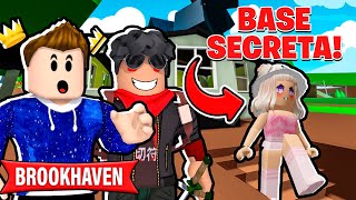 DESCUBRIMOS LA BASE SECRETA DE UNA INTERESADA con BRYANMCQUEEN en BROOKHAVEN  Roblox YoSoyLoki [upl. by Dolf]