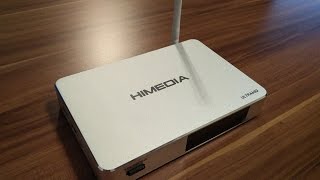 HiMedia Q5 Pro Android TV Box Firmware 108 Unboxing und Review [upl. by Nednal]