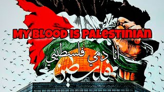 Ana Dammi Falastini  My blood is Palestinian  English translation palestine lofi [upl. by Aruol]