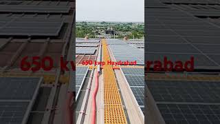 650 kwp site haydrabad telagana 🛠️🔧👉electrician [upl. by Savdeep]