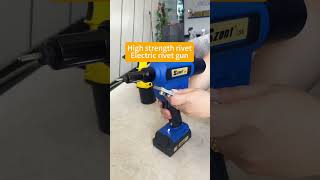 Electric rivet tool rivets high strength rivetsrivetgun rivet riveter tools szent [upl. by Eugenle]