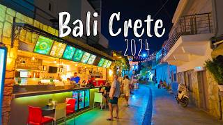 Bali Crete evening vibes drone walking tour in 4k Greece Kreta 2024 [upl. by Aida]