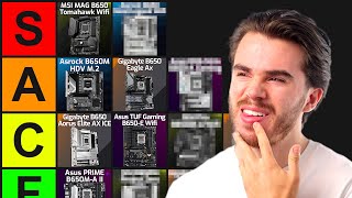 The ULTIMATE AMD B650 Motherboard Tier List for 2024 [upl. by Acirfa936]