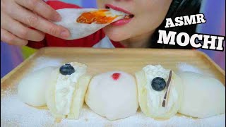 ASMR FRESH STRETCHY MOCHI SOFT RELAXING EATING SOUNDS NO TALKING  SASASMR [upl. by Jody]