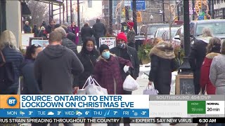 Dr Zain Chagla discusses Ontario going into lockdown on Christmas Eve [upl. by Sauer363]