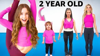 All Ages Compete in Gymnastics ft Rebecca Zamolo [upl. by Darcie58]