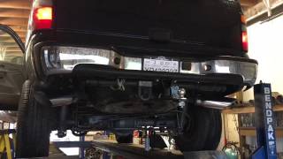 2004 Chevy Tahoe 48L Cherry Bomb Muffler [upl. by Yrret832]