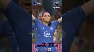 EXCELLENT GOAL BY SAM TIERNEY Aston Villa vs Leicester City  Womens Super League 202425 [upl. by Adams]