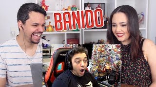 REACT TECNOSH FOI BANIDO amp RAKIN KAPPAPRIDE  LIVES ENGRAÇADAS 140  Um Gamer Aleatório [upl. by Annez]