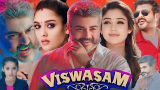 Viswasam Full Movie Hindi  Ajith Kumar  Nayanthara  Jagapathi Babu  Review And Details [upl. by Enelrae]