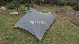 Tarptent ProTrail Setup [upl. by Ahtnamys]