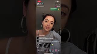 Nailea Devora TikTok Live  May 29th 2022 [upl. by Beore]