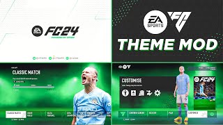 EA FC 24 Theme Mod V2 For FIFA 22 PC  TU17 [upl. by Budding]