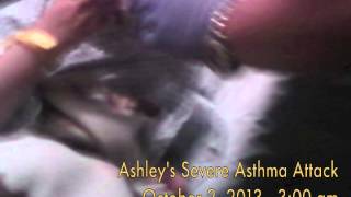 Severe Asthma Attack Emergency  911 Ambulance to the Hospital ER [upl. by Fernald]