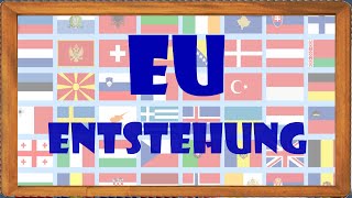 Die Entwicklung Entstehung der EU [upl. by Parnell]