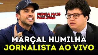 PABLO MARÇAL FAZ JORNALISTAS PASSAREM MAL NO RODA VIVA [upl. by Aihseym]