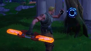 Shady Double Saw pickaxe gameplay in Fortnite [upl. by Erdah]