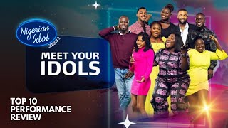 Nigerian Idol 2024  S9  E5  Top 10 performances  Theater Week [upl. by Ailgna]