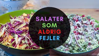 2 forskellige salater broccolisalat og spidskålssalat [upl. by Aleen820]