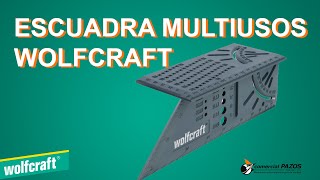 ESCUADRA 3D MULTIUSOS WOLFCRAFT [upl. by Burack]