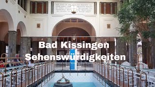 Sehenswürdigkeiten von Bad Kissingen Kurpark Arkadenbau Wandelhallte [upl. by Toor36]