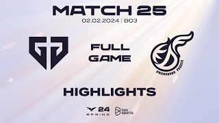 Full Highlights GEN vs KDF  Match 25  LCK Mùa Xuân 2024 [upl. by Schwitzer]