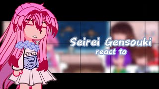 Seirei Gensouki react toREAD WARNING [upl. by Cheyney]