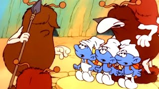 Terrifying Creatures • The Smurfs • Fun Cartoons For Kids [upl. by Akeimat657]