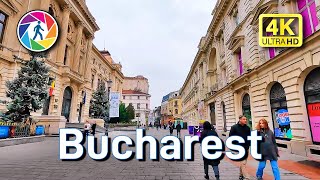 Exploring Lipscani Bucharests Historic Heartbeat 🇷🇴 4K Walking Tour [upl. by Yasdnyl]