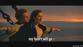 Celine Dion  Titanic  My Heart Will Go On Lyrics  Best Lyric Video [upl. by Ailsa]