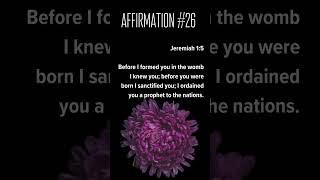 26 I am SET APART for Gods glory renewingyourmind biblicalaffirmations [upl. by Gad841]